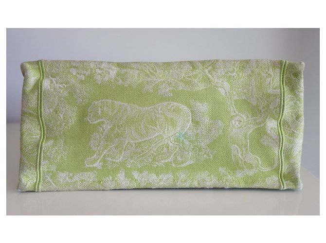Borsa Dior Book tote media verde - vista 10