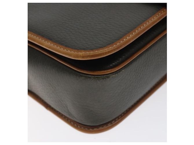 Céline Borsa a Spalla CELINE in Pelle Khaki Oro Auth yk18543 D'oro Cachi - vista 11