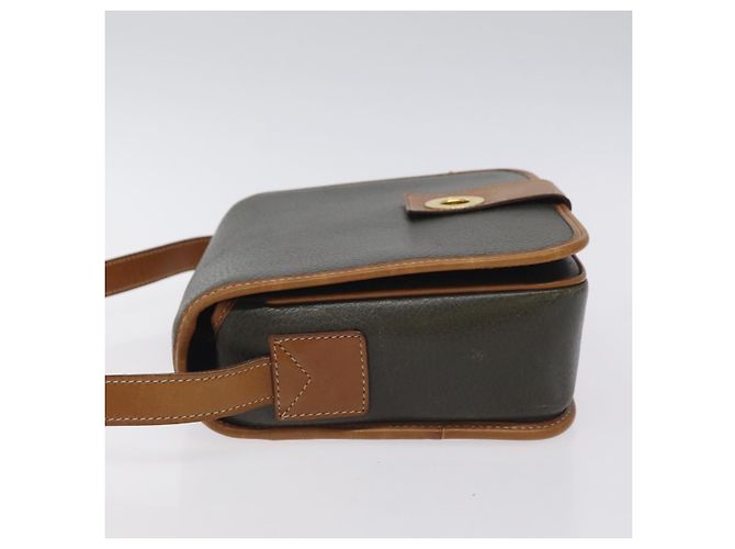 Céline Borsa a Spalla CELINE in Pelle Khaki Oro Auth yk18543 D'oro Cachi - vista 5