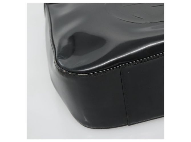 Borsa a Spalla GUCCI Smalto Nero 001 3754 1703 Auth am8759 - vista 11