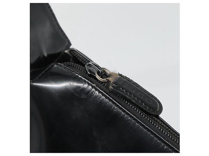 Borsa a Spalla GUCCI Smalto Nero 001 3754 1703 Auth am8759 - vista 14