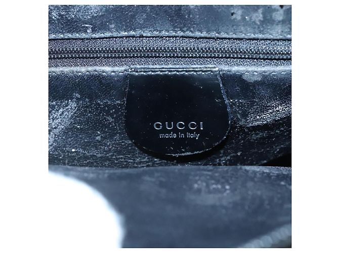 Borsa a Spalla GUCCI Smalto Nero 001 3754 1703 Auth am8759 - vista 15