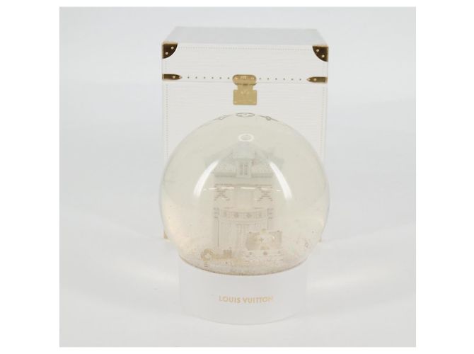 LOUIS VUITTON Vivienne Snow Globe VIP Only Clear White LV Auth 129009M - view 11