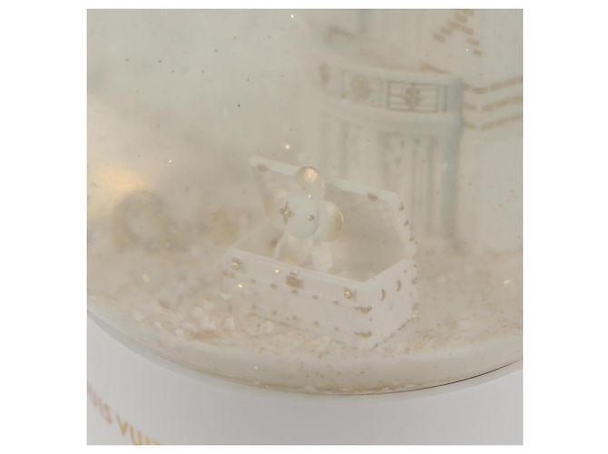 LOUIS VUITTON Vivienne Snow Globe VIP Only Clear White LV Auth 129009M - view 9