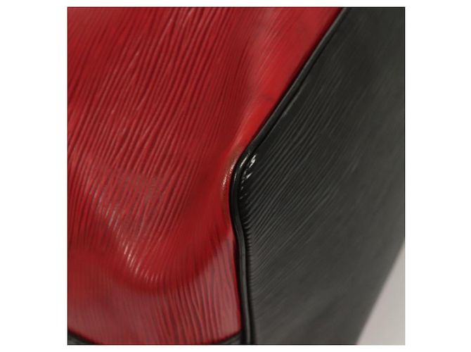 LOUIS VUITTON Epi Petit Noe Borsa a Spalla Rossa M44107 LV Auth BA3298 Rosso - vista 15
