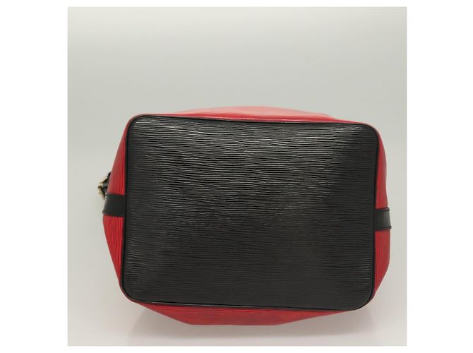 LOUIS VUITTON Epi Petit Noe Borsa a Spalla Rossa M44107 LV Auth BA3298 Rosso - vista 5