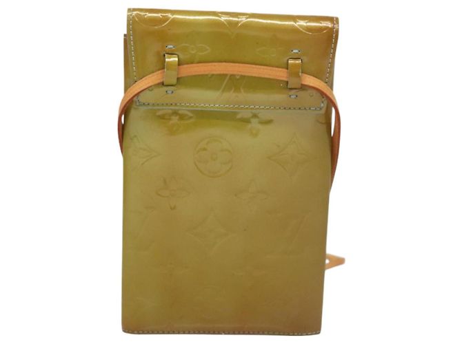 LOUIS VUITTON Portafoglio Walker Monogram Vernis Blu Baby M91073 LV Auth BA3635 Blu chiaro - vista 2