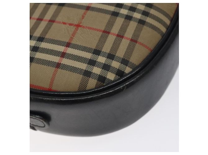 Autre Marque Borsa a spalla Burberrys Nova Check in tela beige Auth BA3623 - vista 13