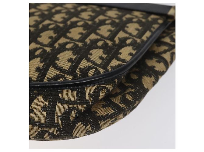 Borsa a spalla in tela Trotter Christian Dior blu Auth 130891 Blu navy - vista 12