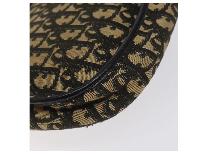 Borsa a spalla in tela Trotter Christian Dior blu Auth 130891 Blu navy - vista 13