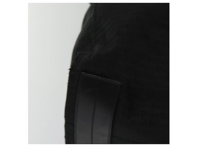 Borsa a mano Christian Dior in tela nera e argento autentica bs27195 Nero - vista 10