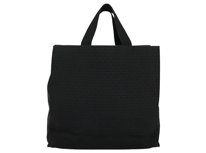 Borsa a mano Christian Dior in tela nera e argento autentica bs27195 Nero - vista 3