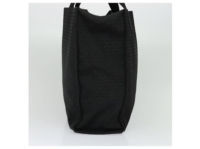 Borsa a mano Christian Dior in tela nera e argento autentica bs27195 Nero - vista 4
