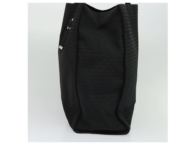 Borsa a mano Christian Dior in tela nera e argento autentica bs27195 Nero - vista 5