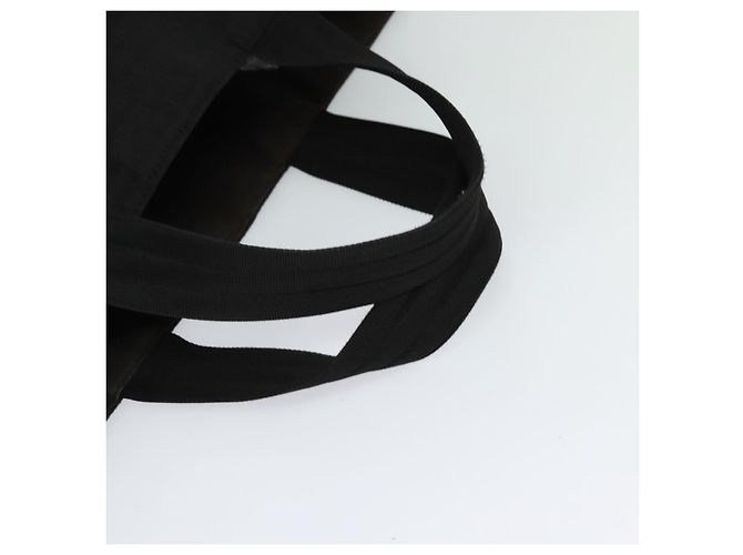 Borsa a mano Christian Dior in tela nera e argento autentica bs27195 Nero - vista 7