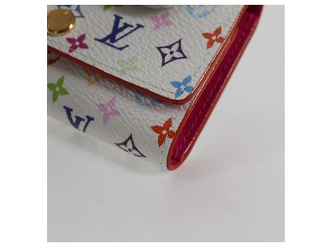 LOUIS VUITTON Multicolor LV x TM Multicles6 Key Case White M14092 Auth 128097SM - view 14