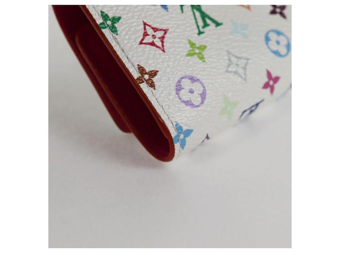 LOUIS VUITTON Multicolor LV x TM Multicles6 Key Case White M14092 Auth 128097SM - view 15