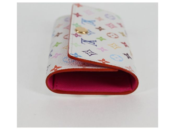 LOUIS VUITTON Multicolor LV x TM Multicles6 Key Case White M14092 Auth 128097SM - view 4