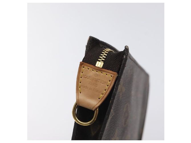 Bucket LOUIS VUITTON Monogramma Secchiello GM Pochette Accessorio LV Auth 131232 - vista 8