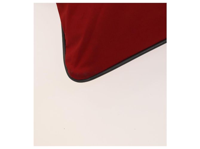 PRADA Borsa a spalla sportiva in nylon 2Set Rossa Beige Argento Auth ti3215 Rosso - vista 8