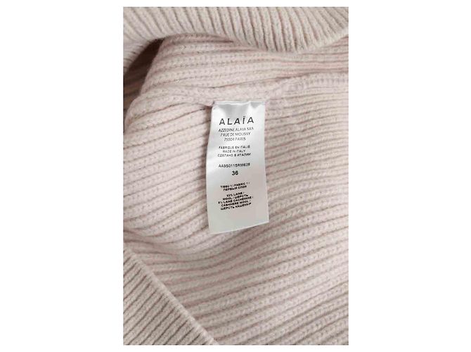 Alaïa Pink wool sweater - view 6