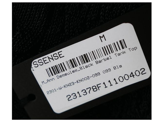 Ann Demeulemeester Barbel zerrissenes Stricktop - Ansicht 7