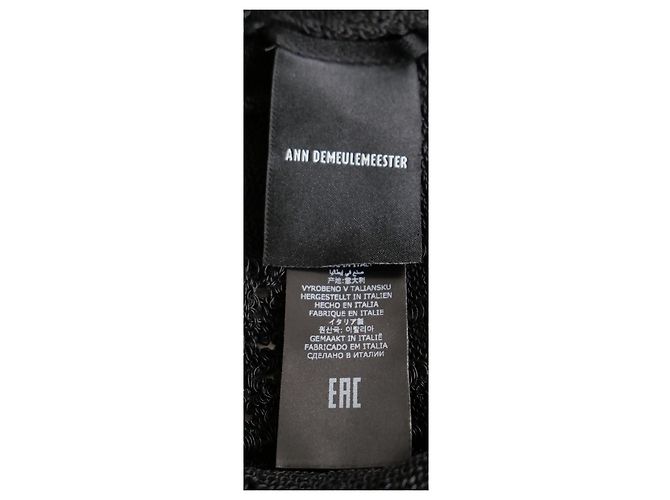 Ann Demeulemeester Barbel zerrissenes Stricktop - Ansicht 8