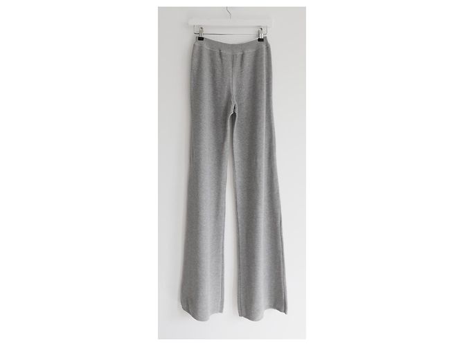 Pantalones de chándal Chanel Línea 2009 09P Gris - vista 5