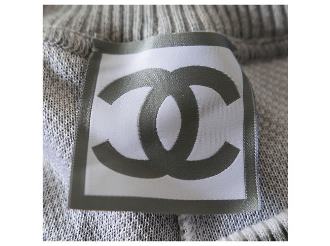 Pantalones de chándal Chanel Línea 2009 09P Gris - vista 6