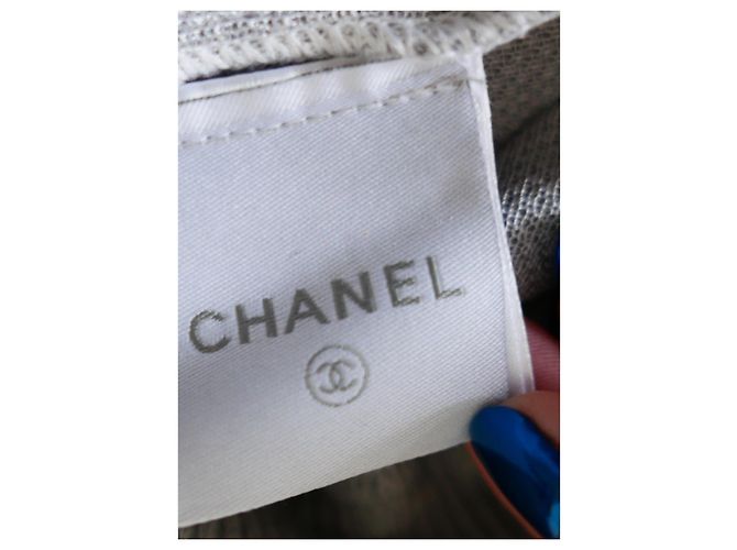 Pantalones de chándal Chanel Línea 2009 09P Gris - vista 7