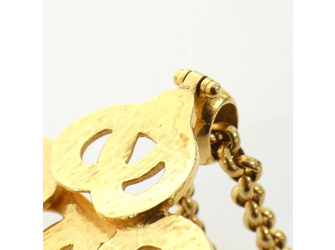 Collana Chanel oro con pendente D'oro - vista 4