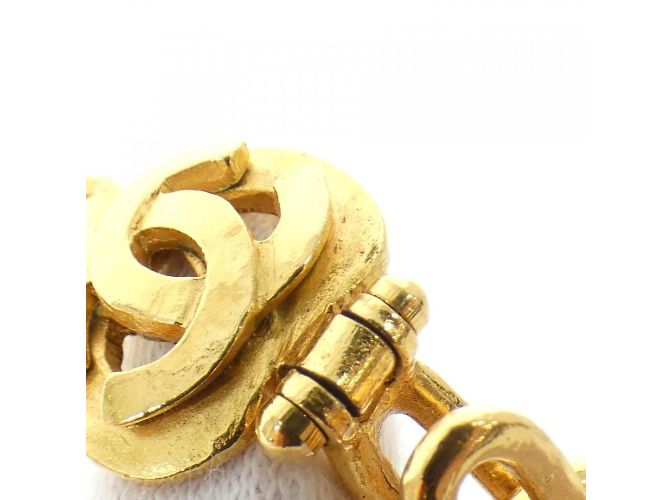 Collana Chanel oro con pendente D'oro - vista 7