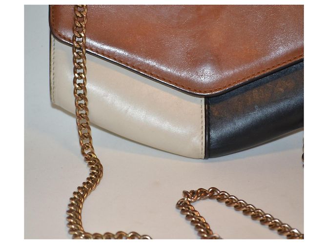 Borsa Sandro Tricolore in Pelle Multicolore - vista 3