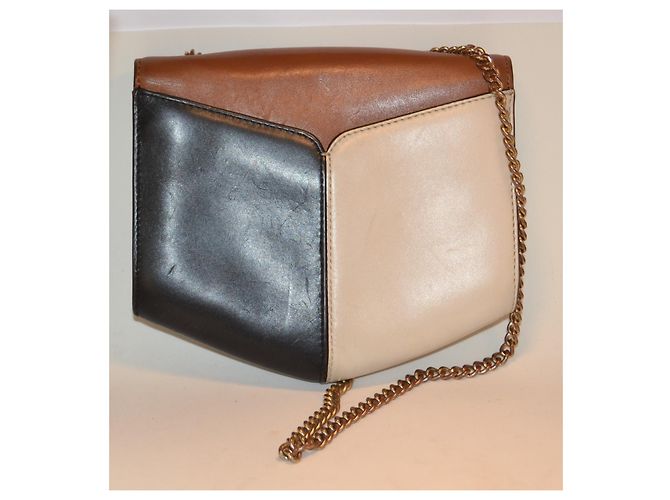 Borsa Sandro Tricolore in Pelle Multicolore - vista 6