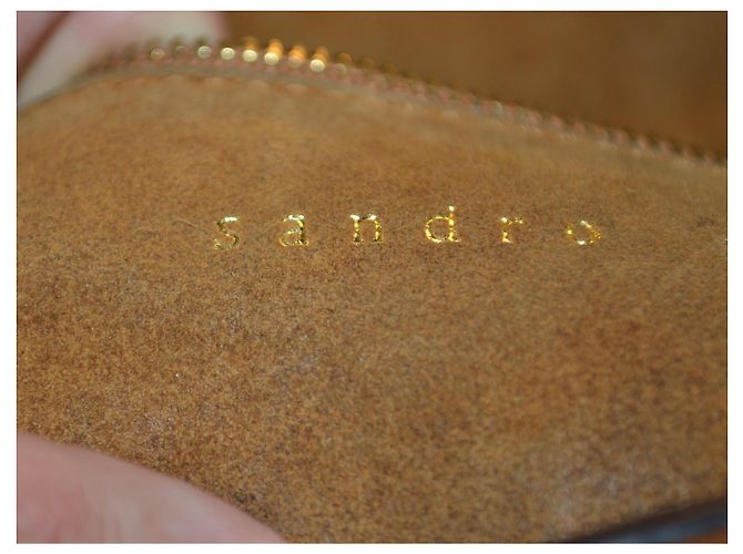 Borsa Sandro Tricolore in Pelle Multicolore - vista 8