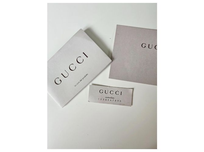 Gucci Borsa Soho a doppia catena dorata Beige - vista 11