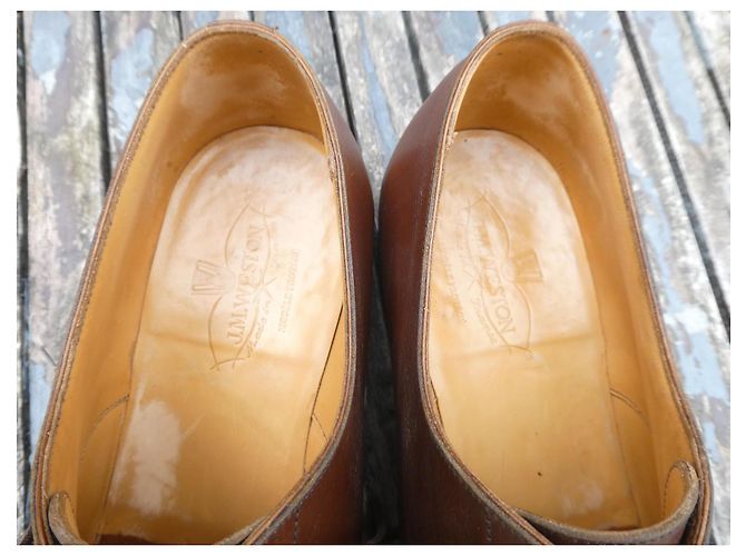derbies jm weston marrone chiaro 9/5E 43,5 GRANDE - vista 9