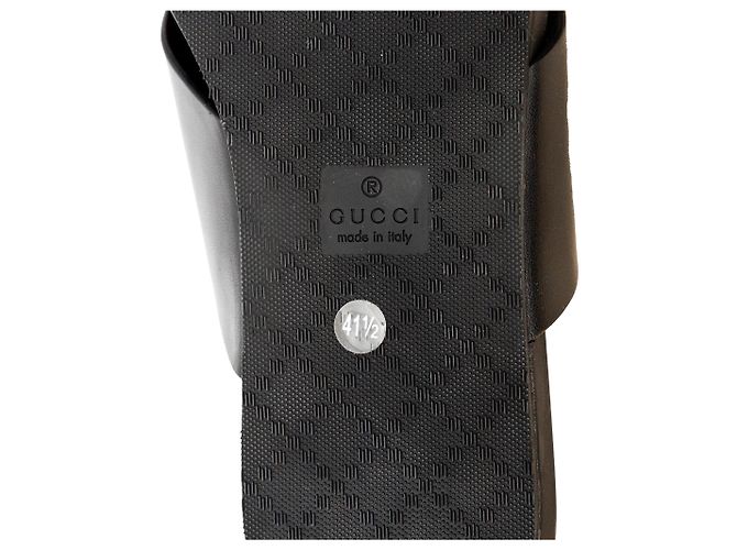 Sandali in pelle Gucci Nero - vista 10
