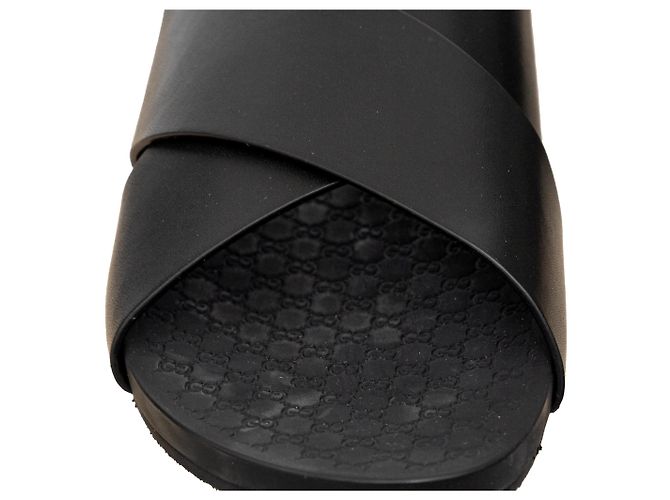 Sandali in pelle Gucci Nero - vista 7