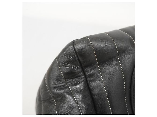 Mademoiselle Chanel schwarze Lammleder Tote Bag - Ansicht 13