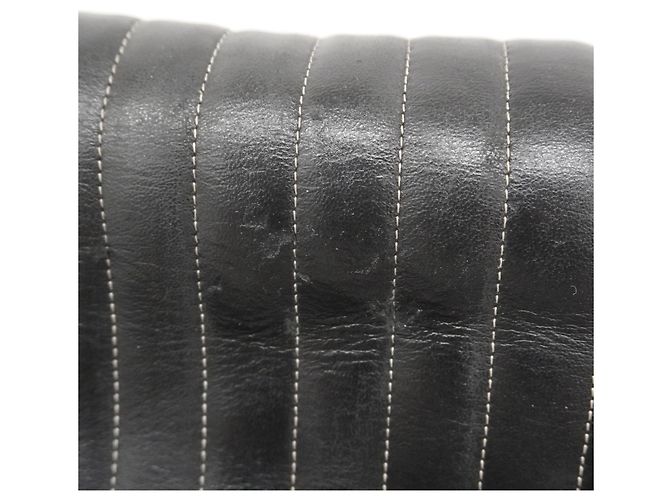 Mademoiselle Chanel schwarze Lammleder Tote Bag - Ansicht 9