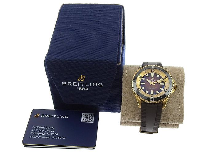 Reloj Breitling Superocean Automático 44 en bronce Castaño - vista 10
