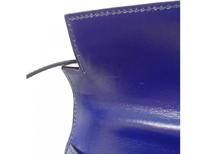 Hermès Hermes Mini Kelly Handtasche Blau - Ansicht 10