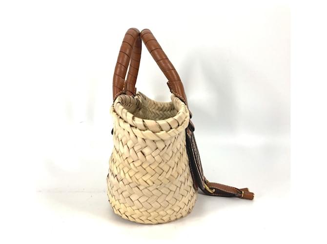Borsa Chloé Marcie Marrone Beige - vista 3