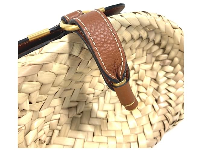 Borsa Chloé Marcie Marrone Beige - vista 6