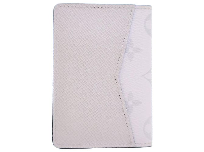 Louis Vuitton White Taigarama Pocket Organizer - view 3
