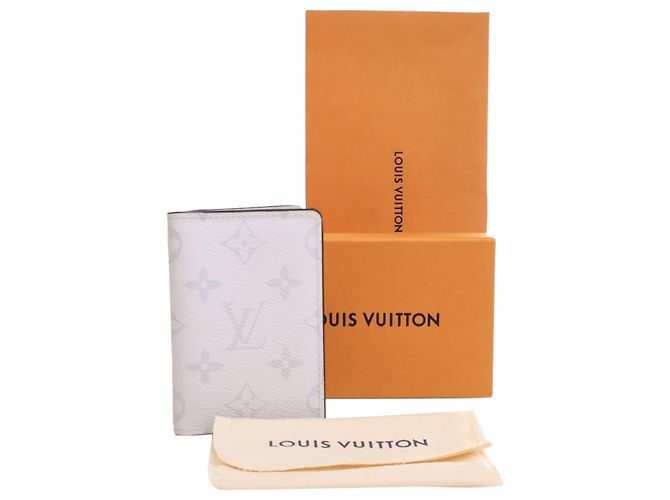 Louis Vuitton White Taigarama Pocket Organizer - view 8
