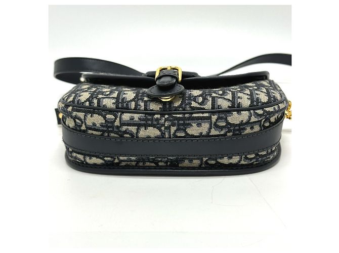 Borsa a spalla Cannage Caro di Christian Dior Marrone - vista 3