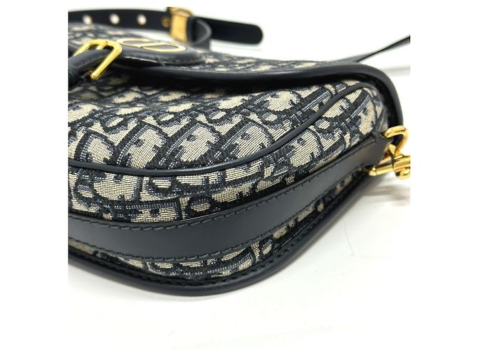 Borsa a spalla Cannage Caro di Christian Dior Marrone - vista 5