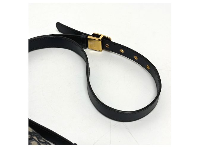 Borsa a spalla Cannage Caro di Christian Dior Marrone - vista 7